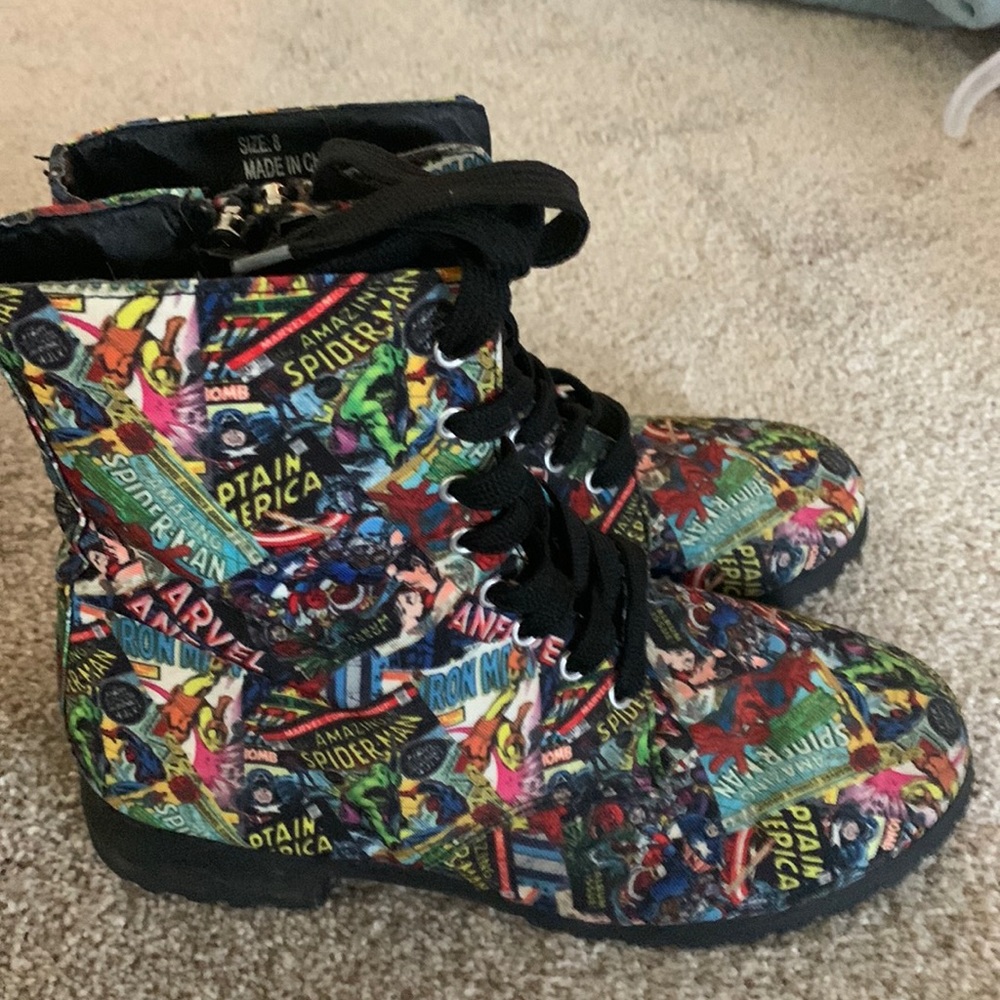 Marvel Comics Boots